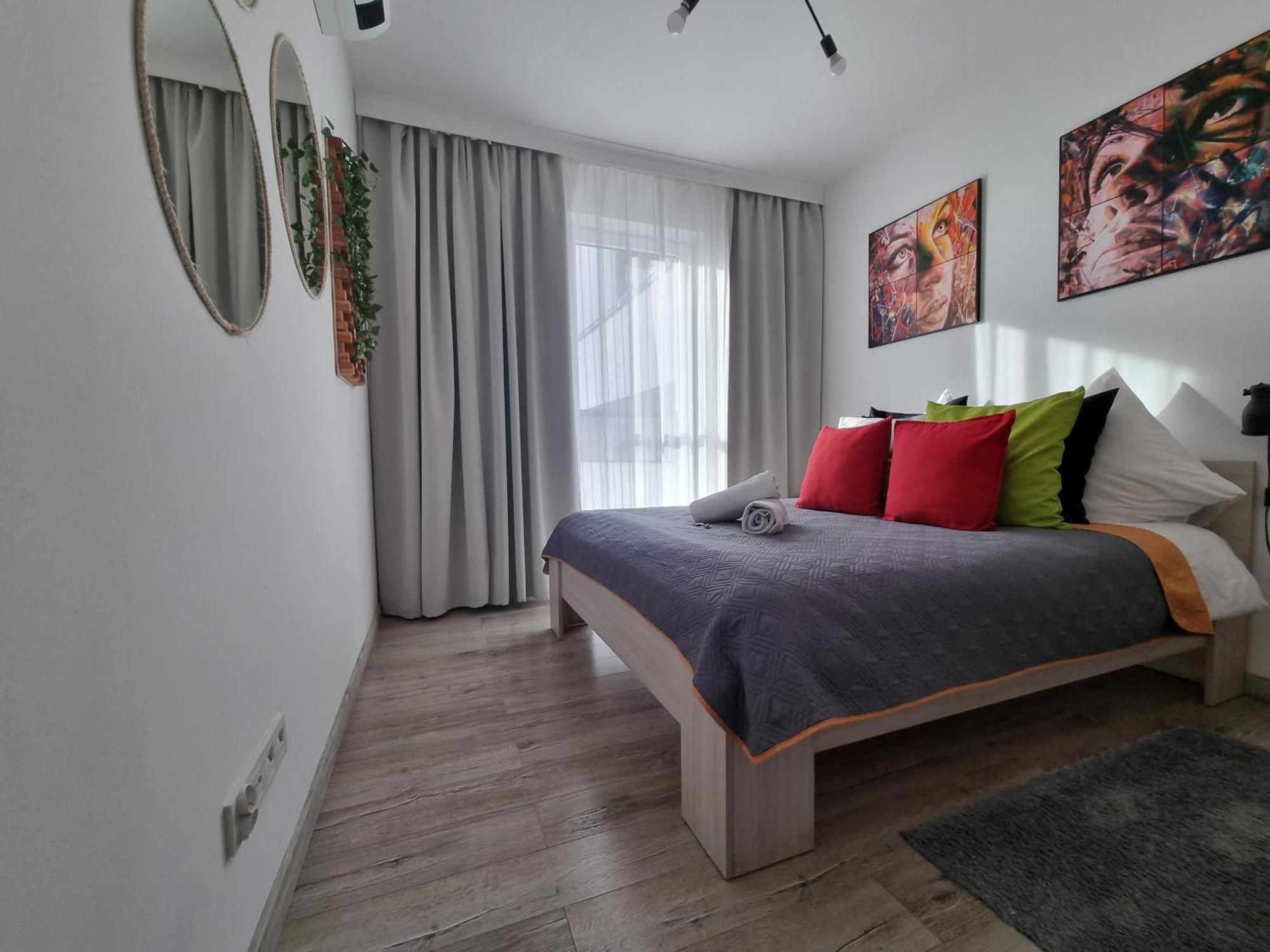 Q Apart Grand - Klimatyzowane 3 Pokojowe Apartamenty Przy Manufakturze Z Garazem Gratis, Fv Łódź Buitenkant foto